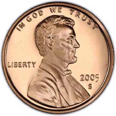 2005-S   PROOF CENT Cover