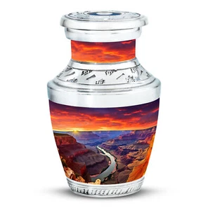 Small Urns For Human Ashes Keepsake Grand Canyon At Sunset (3 Inch) Pack Of 1 - Picture 1 of 8
