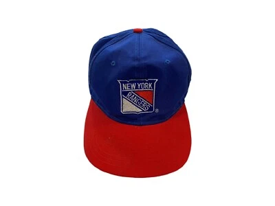 Gorra SnapBack de hockey de la NHL de los New York City Rangers de colección de los 90 Foto 1 de 4