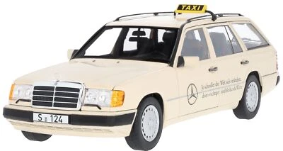 MERCEDES BENZ Mercedes-Benz Modell 1:18 Norev MB 300D S124 (1989-1993) T-Modell Taxi B66040702