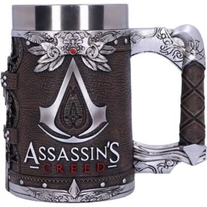 Assassin's Creed Brotherhood - Krug - braun mit Logo 17,5cm - Picture 1 of 6