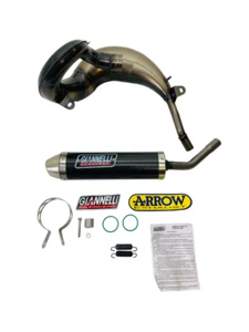 MARMITTA ARROW KTM SX 65 SILENZIATORE CARBONIO GIANNELLI 55058CR 55009HF - Imagen 1 de 9