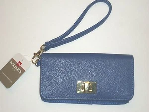 Mundi  Wristlet Case,Blue - Picture 1 of 3