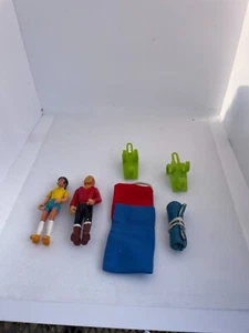 Vintage Fisher Price Adventure People Bergsteiger Wanderer Set - Bild 1 von 2