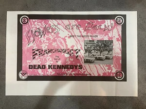 DEAD KENNEDY'S - FRANKENCHRIST PROMO POSTER - Original 1985 Alternative DK - Picture 1 of 2