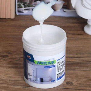500g Bathroom Clesr No Trace Waterproof Glue,Coating Agent Roof Sealant Pond - Picture 1 of 12
