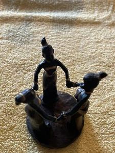 Afrikanisches Trio Damen Statue - Bild 1 von 4