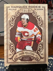 JAKOB PELLETIER 23-24 OPC ROOKIE RC #W-JP FLAMES - NM - WOODIES SSP 🔥 - Picture 1 of 2