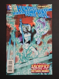 DC DC Comics World's Finest #24 agosto 2014 Huntress Power Girl Barry Kitson copertina - Foto 1 di 1