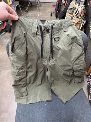 BOY SCOUTS Centennial Uniform Cargo Shorts GREEN Nylon BSA Scout Adult Size XS - Image 1 of 3