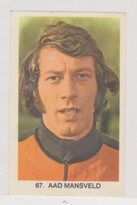 Vanderhout Top Voetbal 79-80 Sticker No.67 Aad Mansveld FC Den Haag - Foto 1 di 3