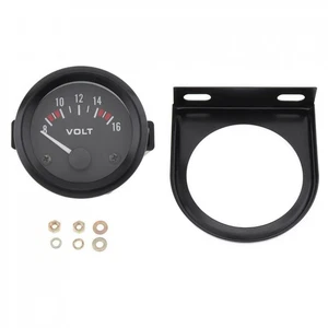 52mm LED 8-16V Voltmeter Voltage Gauge Panel Meter For Motorcycle Car 12V 2" - Picture 1 of 8