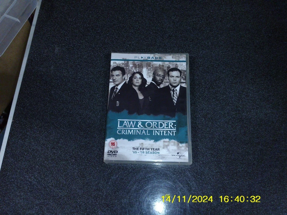 Law And Order - Criminal Intent-Season/Series 5 -Complete (DVD) RARE - t213 - Image 1 of 1