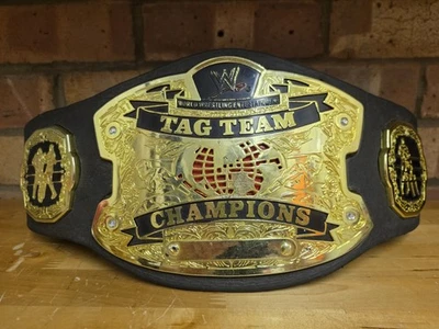 WWE Tag Team Championship - Jakks Pacific 2005 Foam Title Belt - Image 1 of 4