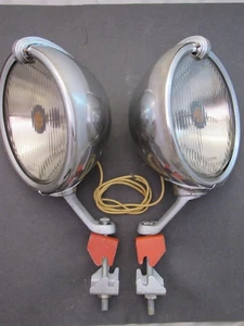 1930 ‘s- 1940 ‘s Trippe Speedlight Fog & Driving Lights Vintage Accessory - Picture 1 of 10