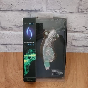 PDP Afterglow Controller for NINTENDO WII WII U Green AW.2 PL7603  - Picture 1 of 5