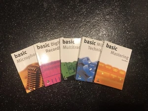 Paul White Basic Series 5 Books Mixing Microphones Digital Recording Mastering  - Bild 1 von 3