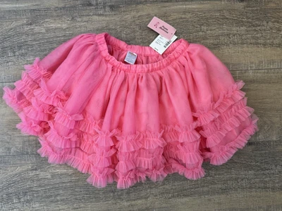 NUEVO CON ETIQUETAS Gymboree Niña Tu Tul Falda Barbie Rosa Talla 6 Volantes Bailarina Baile Foto 1 de 4