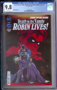 From the DC Vault: Death in the Family-Robin Lives 1 CGC 9.8 - Picture 1 of 1