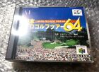 Japan Pro Golf Tour 64 Nintendo 64DD ""werkseitig versiegelt"" von JPN