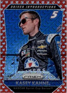 2016 Panini Prizm Prizms Red Flag #79 Kasey Kahne /75 - NM-MT