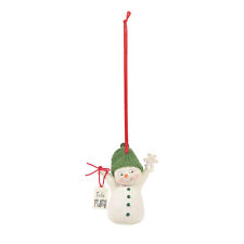 Holiday Ornament Feeling Flakey Polyresin Snowpinion 6010022