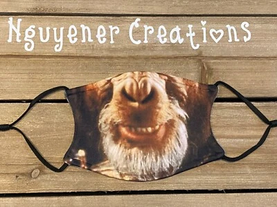 General Thade Planet of the Apes Face Mask Facemask Monkey Chimpanzee Funny  - Image 1 of 3