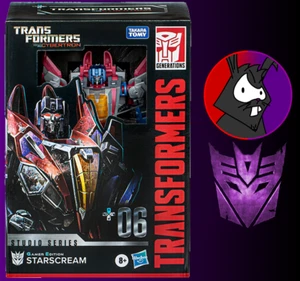 Starscream SS+06 - Transformers Studio Series WFC - Juguetes Hasbro Voyager Class - Imagen 1 de 5