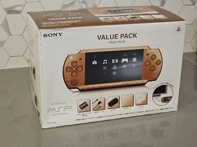 Sony PSP 2000 – Brand New, Sealed in Box – Matte Bronze Value Pack (Rare) - Image 1 of 4