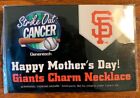 2013 SGA SF Giants Champions Strike Cancer Mothers Days Charm NIP Free Shipping