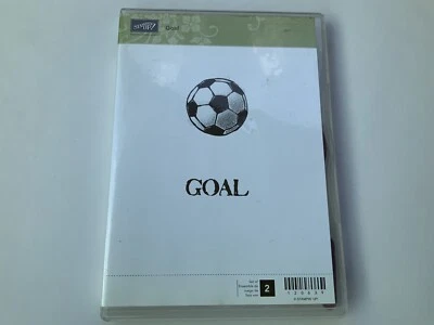 Stampin Up “ Goal ” New Stamp Set, Soccer - Image 1 of 3