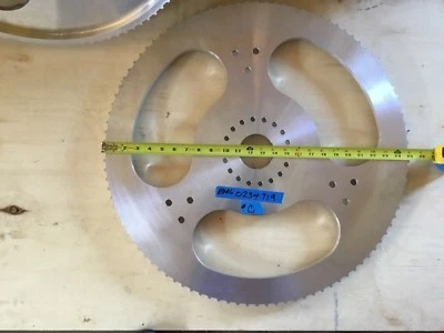  POLEA DE TRANSMISIÓN - INTERIOR # 0234719 Aluminio 6061 se adapta a cinta transportadora de paso AT20 #C Foto 1 de 4