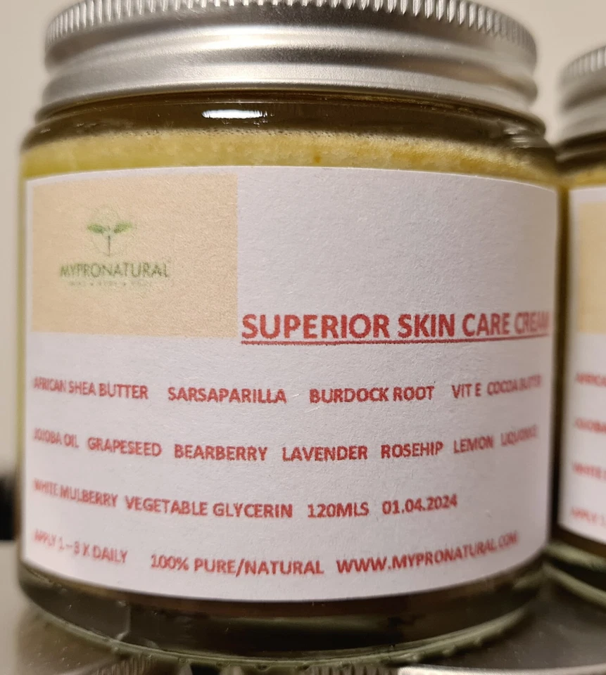 Eczema,Psoriasis,Dry Skin,Acne,Rash Superior Skin Care Cream. 120mls Large Tub - Image 1 of 4