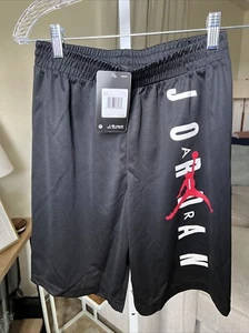 Pantalones Cortos de Baloncesto Nike Air Jordan Negros para Niños Talla L Nuevos con Etiquetas - Imagen 1 de 12