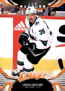 2022-23 Upper Deck MVP #193 Logan Couture Ice Battles - Picture 1 of 2