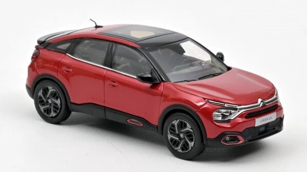 CITROEN C4 2020 Modellino auto scala 1:43 Norev RED diecast modellismo statico - Immagine 1 di 1