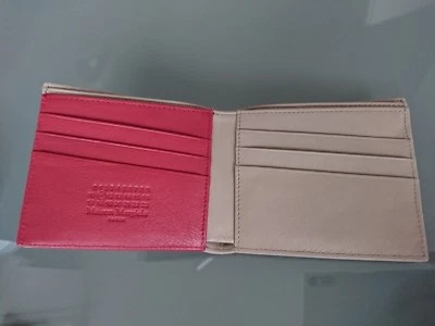 Cartera Maison Margiela - BNWT MMM Cuero de becerro rojo mármol RARO PRECIO DE VENTA SUGERIDO POR EL FABRICANTE Foto 1 de 4