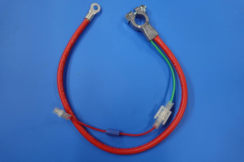 Camioneta Dodge 78-79, cable de batería positivo, con enlace fusible Foto 1 de 1