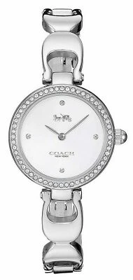 COACH 14503170 Park Crystal Accented Silver Dial Stainless Women's Watch $250  - image 1 of 2