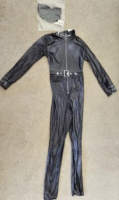 Disfraz de Halloween Selina Kyle, Catwoman para niñas.  Talla mediana/7-8. Foto 1 de 4