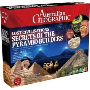 Australian Geographic Civilizaciones Perdidas Secretos de la Pirámide Constructores Kit 8+ - Imagen 1 de 2