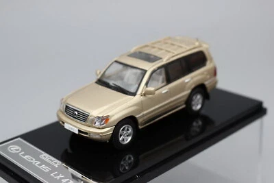 GCD 1/64 Scale Lexus LX470 SUV Gold Diecast Car Model Toy Gift Collection - Image 1 of 4