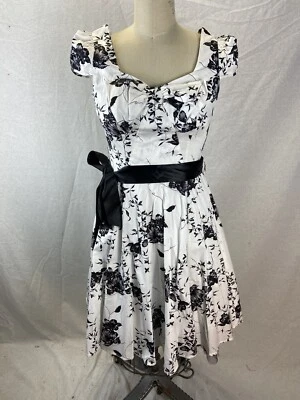 Vestido Rockabilly Retro Años 50 Años 40'/50 Mujer Algodón Vestido Foto 1 de 4