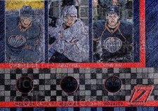 2010-11 Zenith Mozaics #9 Jordan Eberle, Taylor Hall, Magnus Paajarvi