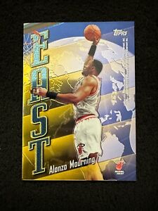 163 - ALONZO MOURNING SHAQUILLE O'NEAL 1998-99 Topps East/West #EW2