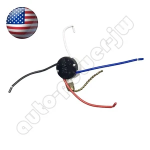 Bronze Zing Ear ZE-208S 3 Speed 4 Wire Ceiling Fan Pull Chain Switch 6A 125VAC - Picture 1 of 7
