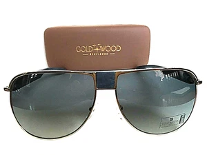 Nuevas gafas de sol para hombre Gold&Wood Paris H29P 16 62 mm piloto plateadas azules Luxemburgo - Imagen 1 de 7