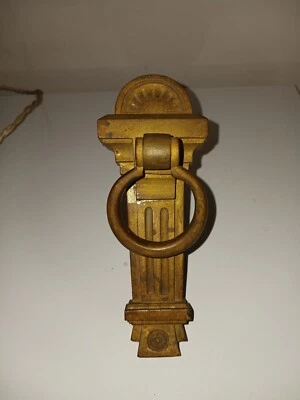 Ancienne  Tirette De Sonnette En Bronze - Photo 1/4