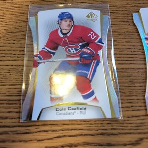 2021-22 SP Authentic Die Cuts #DC10 Cole Caufield