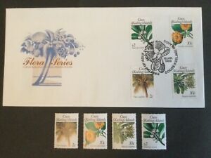 1989.Cocos(Keeling)Islands.Floral Series FDC & U.M.Stamps